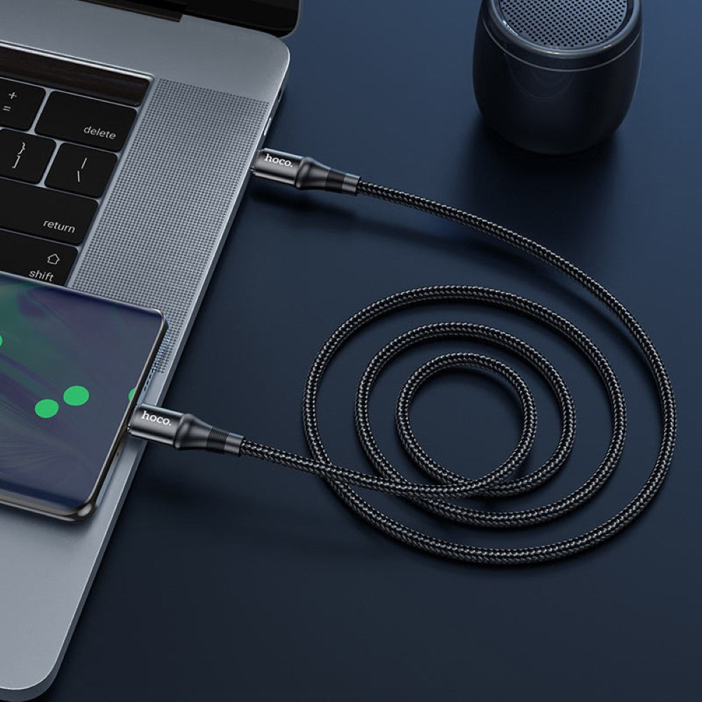 HOCO X50 Exquisito 100W Type-C to Type-C Fast Charging Data Cable 2M