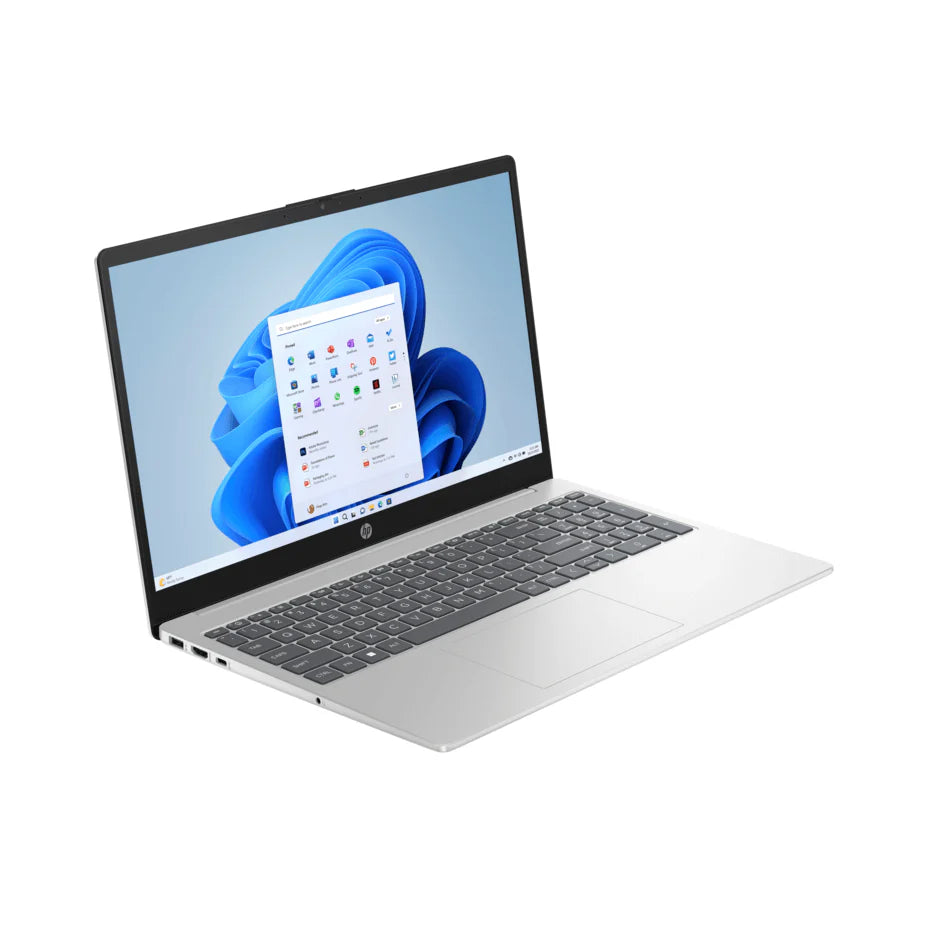 HP 15S-FD0110TU 15.6 FHD Antiglare Intel Core i7 1355U 16GB DDR4 512GB PCIe Windows 11 Home - Natural Silver - PakByte Computers