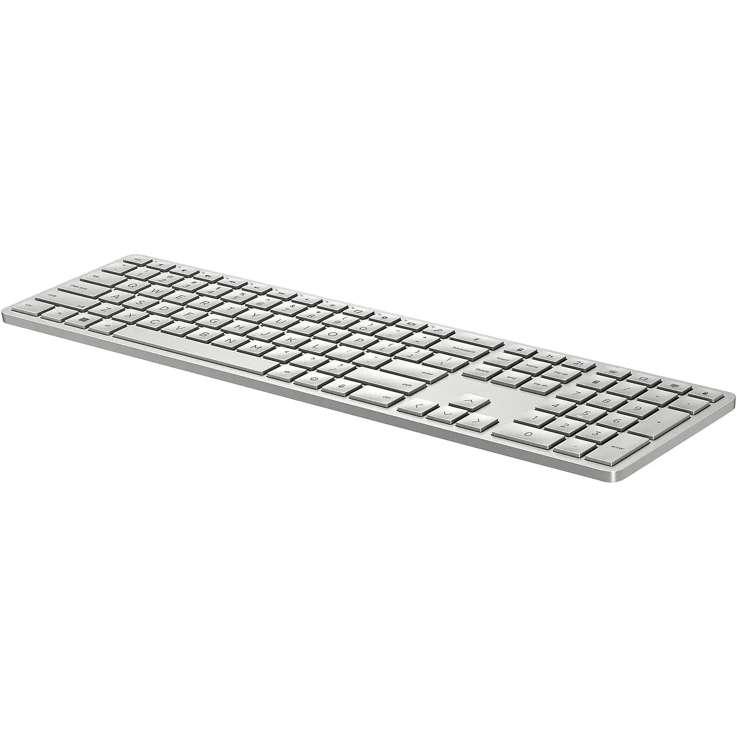 HP 970 Programmable Wireless Keyboard (Silver), Works with Windows & MacOS - PakByte Computers