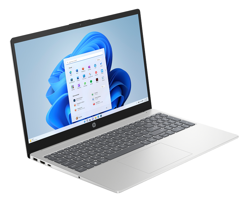 HP Laptop 15-FD0358TU | Intel® Core™ i7-1355U, 8GB RAM DDR4, 512 GB M.2 SSD, 15.6" FHD Display, Backlit, Windows 11 Home, Natural silver - PakByte Computers