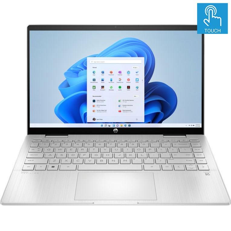 HP Pavilion X360 14-EK1055TU 2-in-1 Laptop Intel Core i5-1335U 8GB 512GB Windows 11 - Silver - PakByte Computers