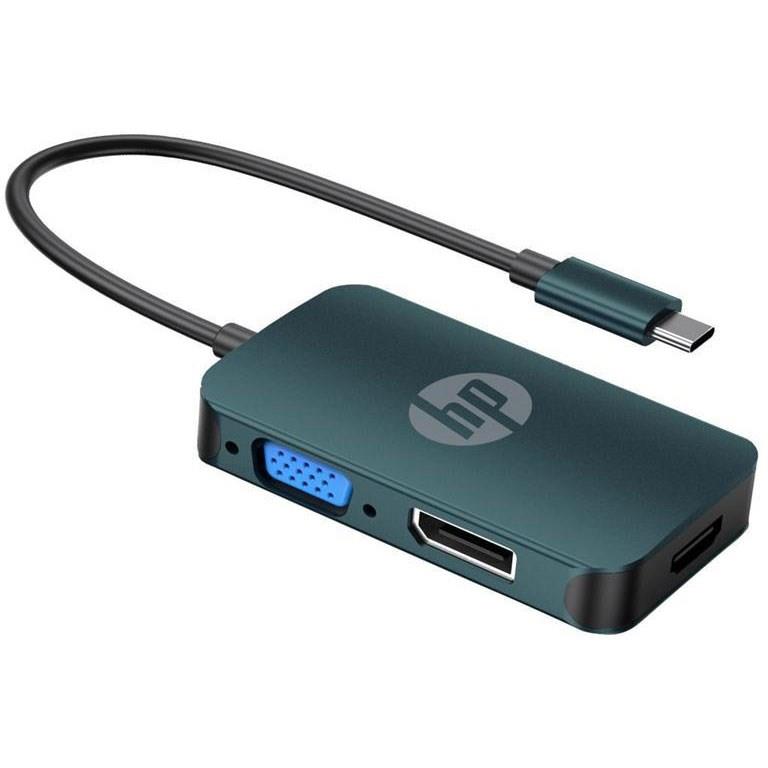HP USB-C to VGA/HDMI/DP Display Port Adapter DHC-CT200 - PakByte Computers