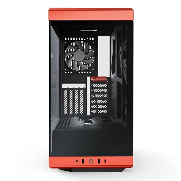 HYTE Y40 Mainstream Vertical GPU Case ATX Mid Tower Gaming Case | Black Cherry - PakByte