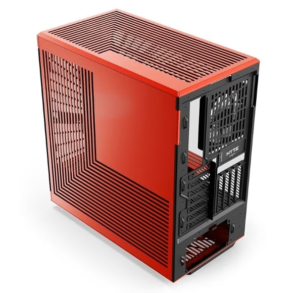 HYTE Y40 Mainstream Vertical GPU Case ATX Mid Tower Gaming Case | Black Cherry - PakByte