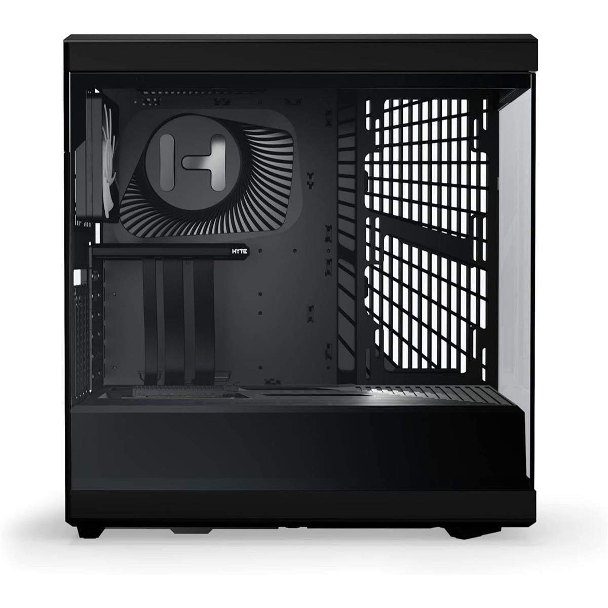 HYTE Y40 S-Tier Aesthetic ATX Mid Tower Gaming Case - Pitch Black - PakByte