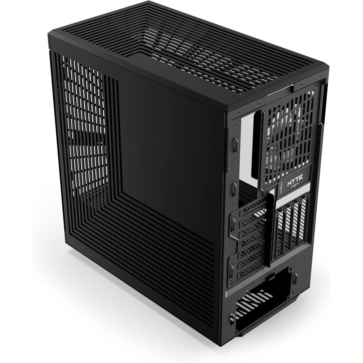 HYTE Y40 S-Tier Aesthetic ATX Mid Tower Gaming Case - Pitch Black - PakByte