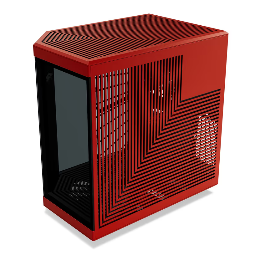Hyte Y60 Modern Aesthetic Mid-Tower ATX Gaming Case - Cherry - PakByte