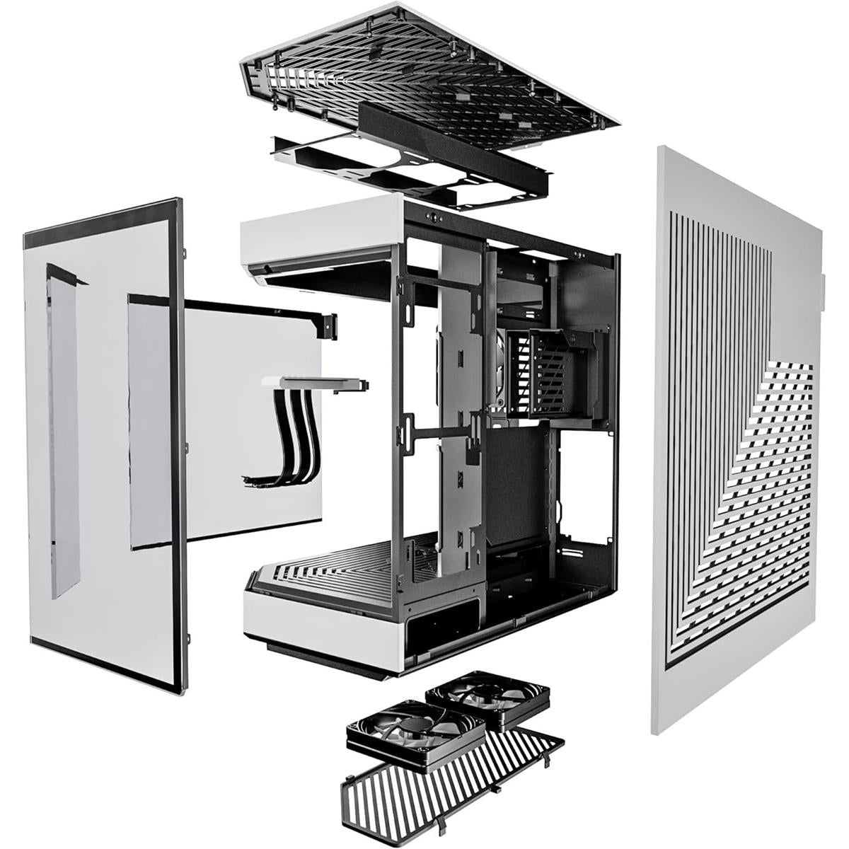 Hyte Y60 Modern Aesthetic Mid-Tower ATX Gaming Case - Panda - PakByte