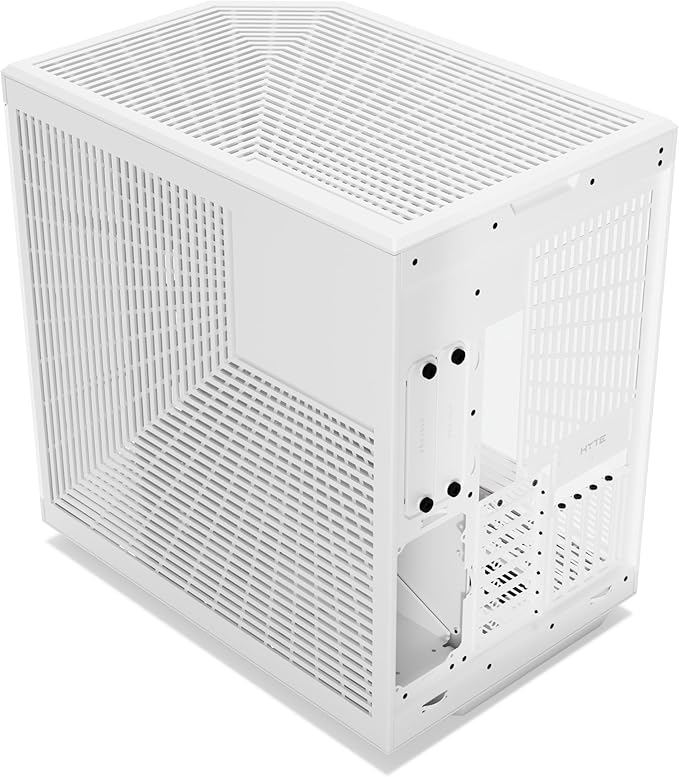 Hyte Y70 Modern Aesthetic Mid-Tower ATX Gaming Case - White - PakByte