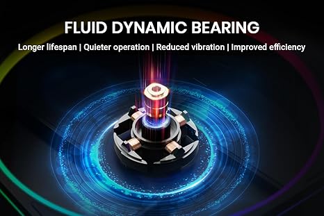 ID-COOLING FROZN A410 ARGB - 6" Height Black Air CPU Cooler with ARGB Lighting - PakByte Computers