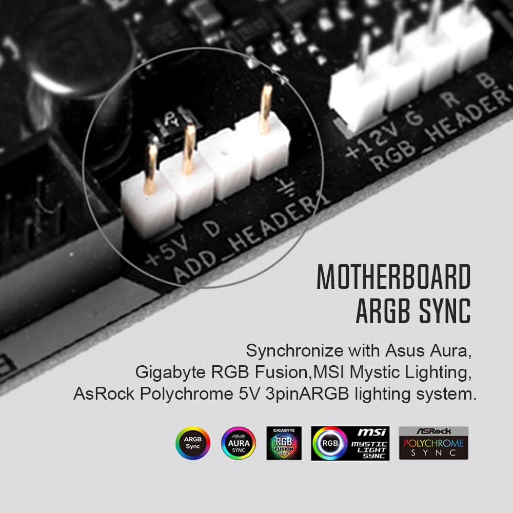 ID-COOLING SE-214-XT ARGB CPU Cooler for Intel/AMD, LGA 1700 Compatible - PakByte