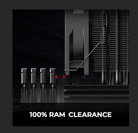 ID-COOLING SE-214-XT PLUS, 4 Heat Pipes, Single Tower CPU Cooler - PakByte Computers