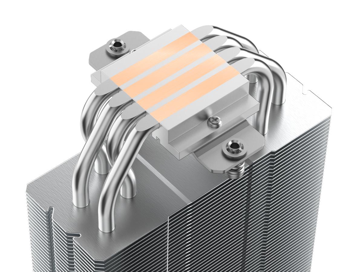 ID-Cooling Blitz X4 RGB CPU Air Cooler, 4 Heatpipes, Fully Compatible - PakByte Computers