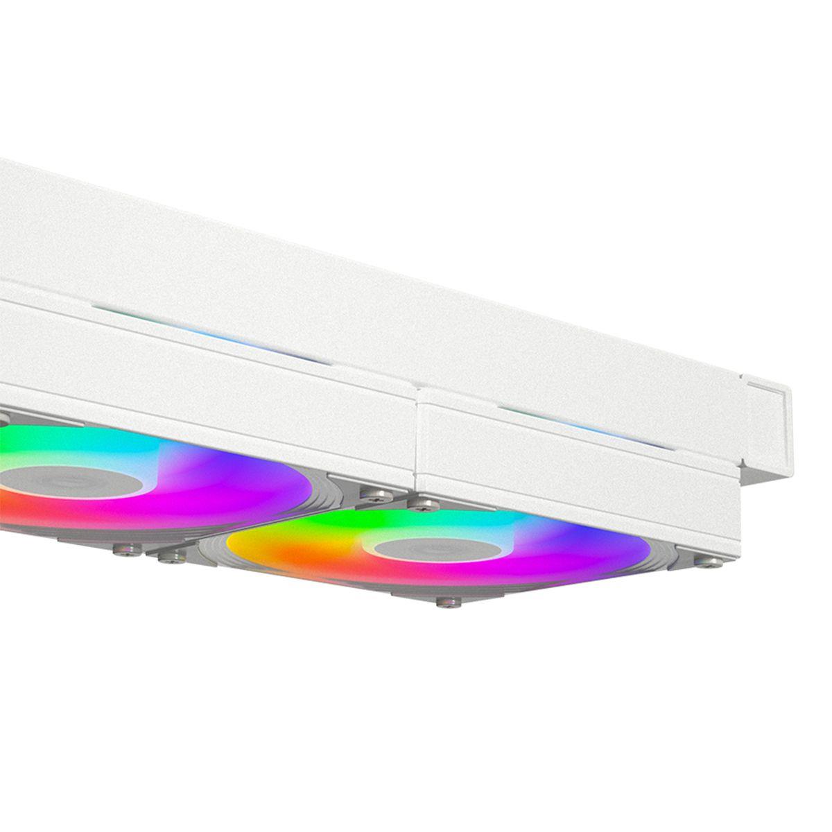 ID-Cooling FX240 INF ARGB AIO 240mm Liquid CPU Cooler - White - PakByte Computers