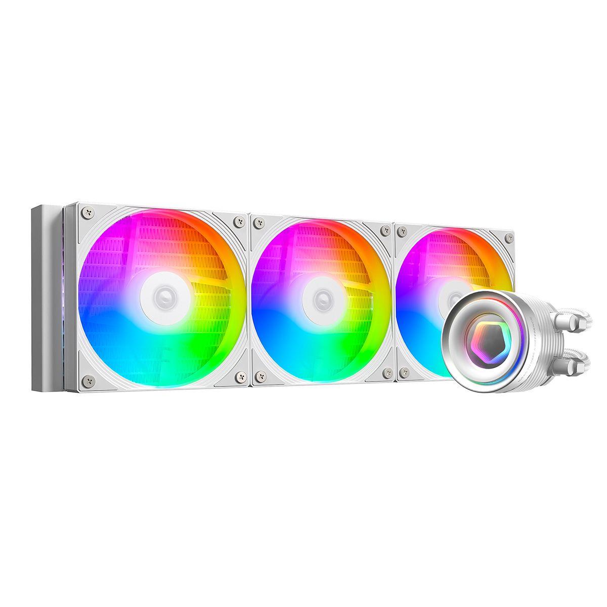 ID-Cooling FX360 INF White ARGB AIO 360mm Liquid CPU Cooler - PakByte Computers