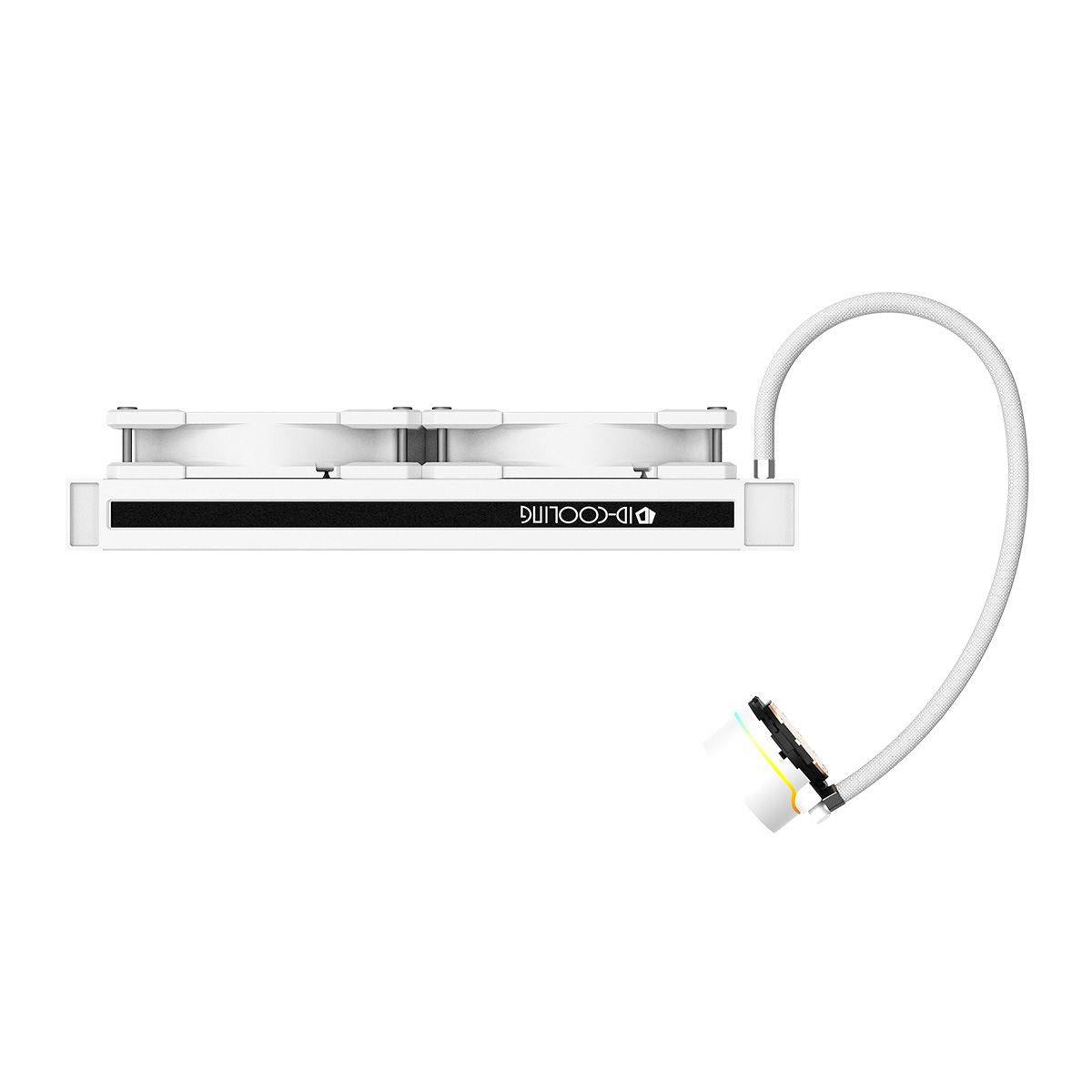 ID-Cooling ZoomFlow 240 XT V2 ARGB AIO 240mm Liquid CPU Cooler - White - PakByte Computers