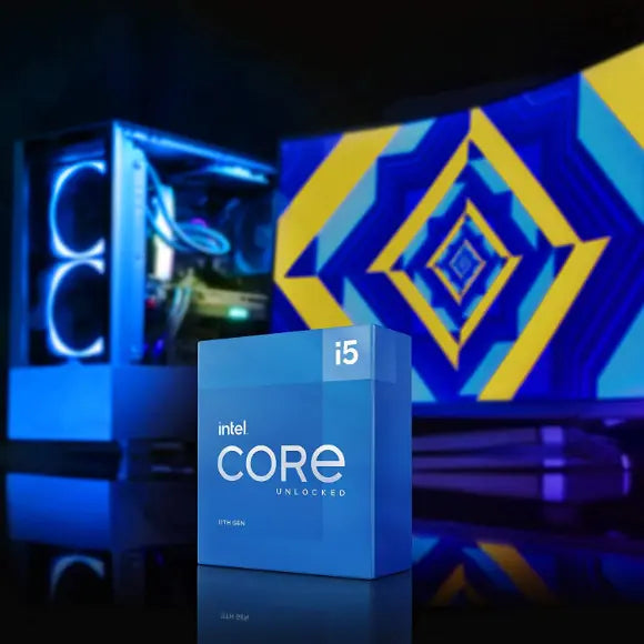 Intel Core i5-11600K Desktop Processor 6 Cores up to 4.9 GHz Unlocked LGA1200 (Intel® 500 Series & Select 400 Series Chipset) 125W - PakByte Computers