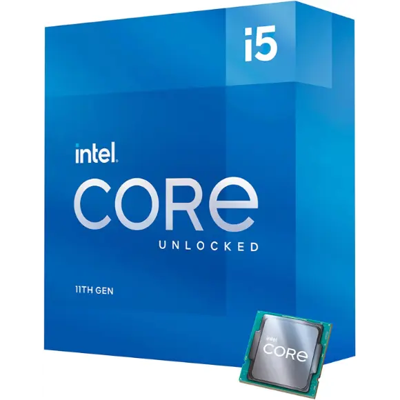 Intel Core i5-11600K Desktop Processor 6 Cores up to 4.9 GHz Unlocked LGA1200 (Intel® 500 Series & Select 400 Series Chipset) 125W - PakByte Computers