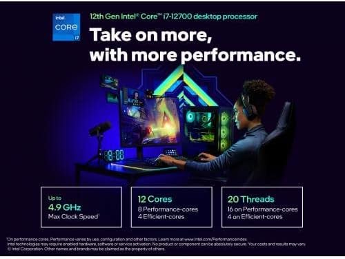 Intel Core i7 (12th Gen) i7-12700 Dodeca-core (12 Core) 2.10 GHz Processor - Retail Pack - PakByte Computers