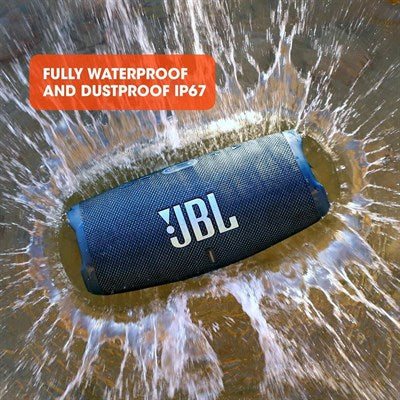 JBL Charge 5 Portable Wireless Bluetooth Speaker - White - PakByte Computers