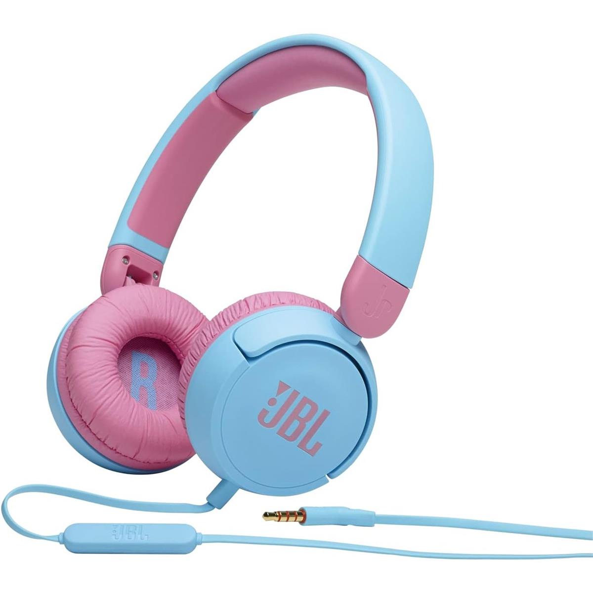 JBL JR310 Kids On-Ear Headphones - Blue - PakByte Computers