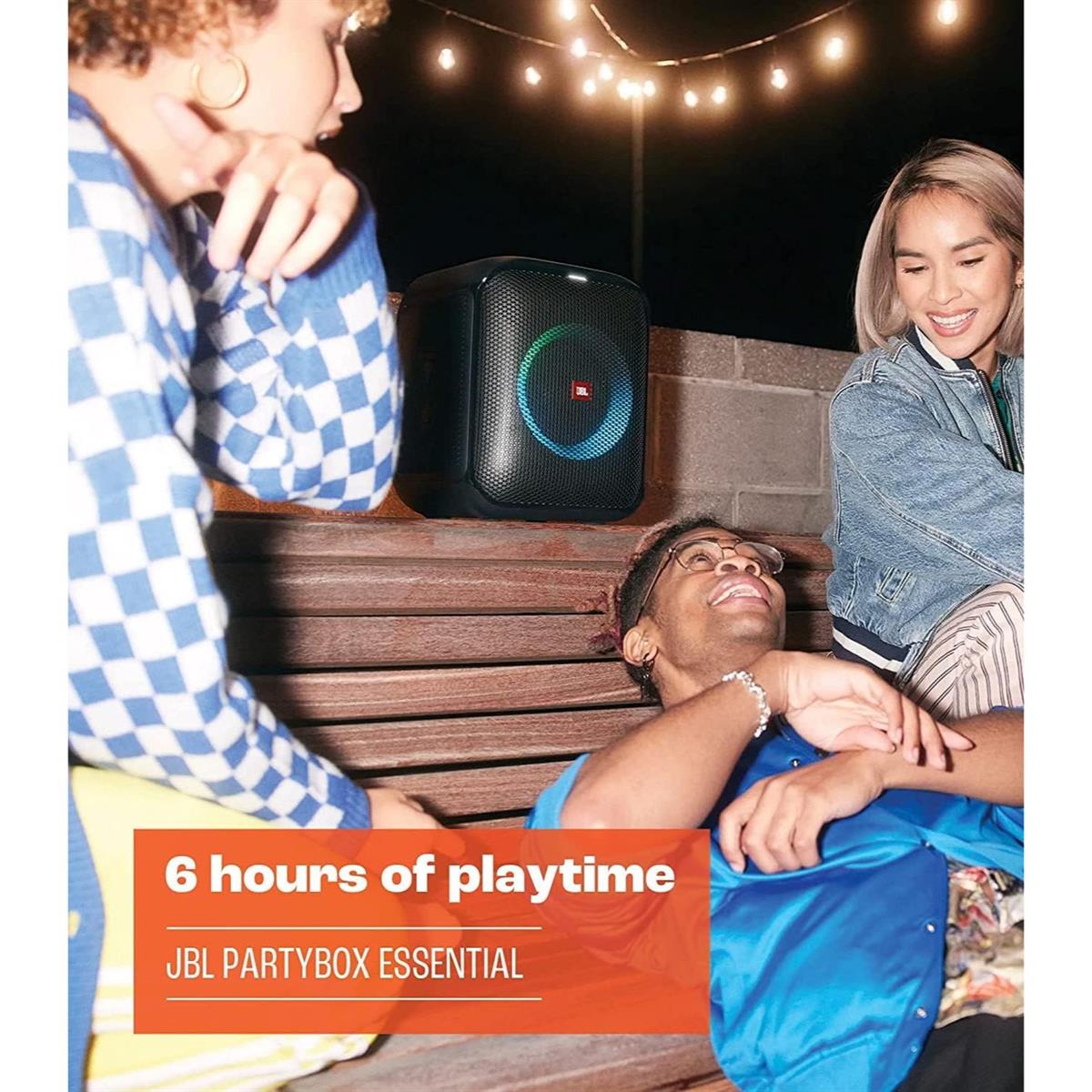 JBL Partybox Encore Essential Portable Bluetooth Speaker - Black - PakByte Computers