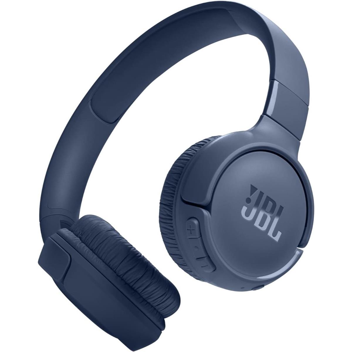 JBL Tune 520BT Wireless On-Ear Headphones - Blue - PakByte Computers