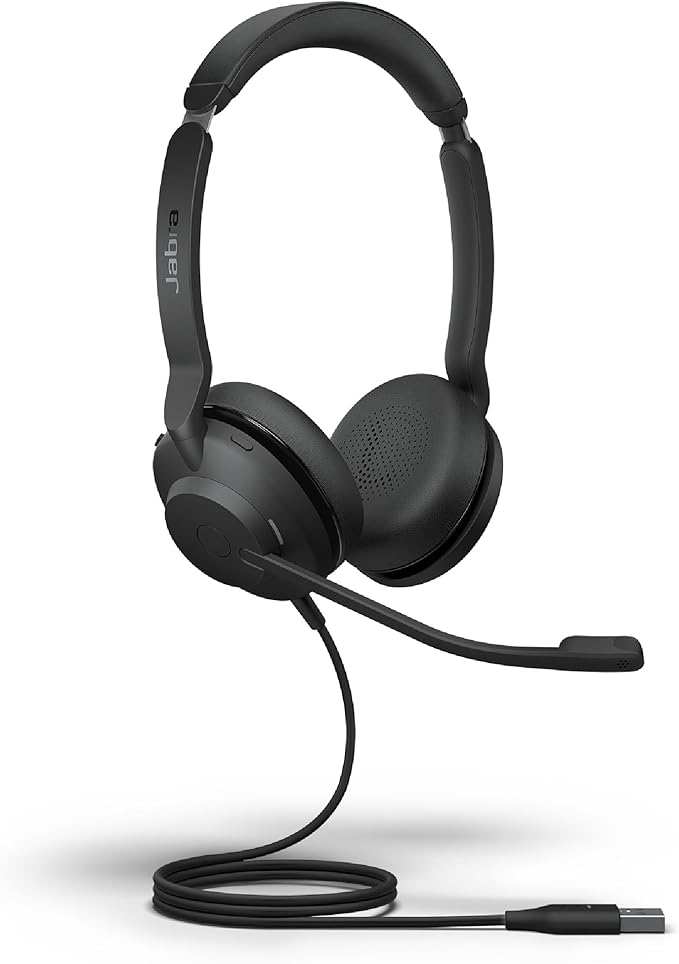 Jabra Evolve2 30 SE Wired Stereo Noise-Cancelling Headset - Black