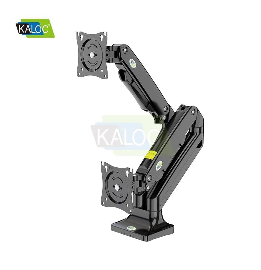 Kaloc DS110-2 Dual Monitor Desk Mount Arm - PakByte