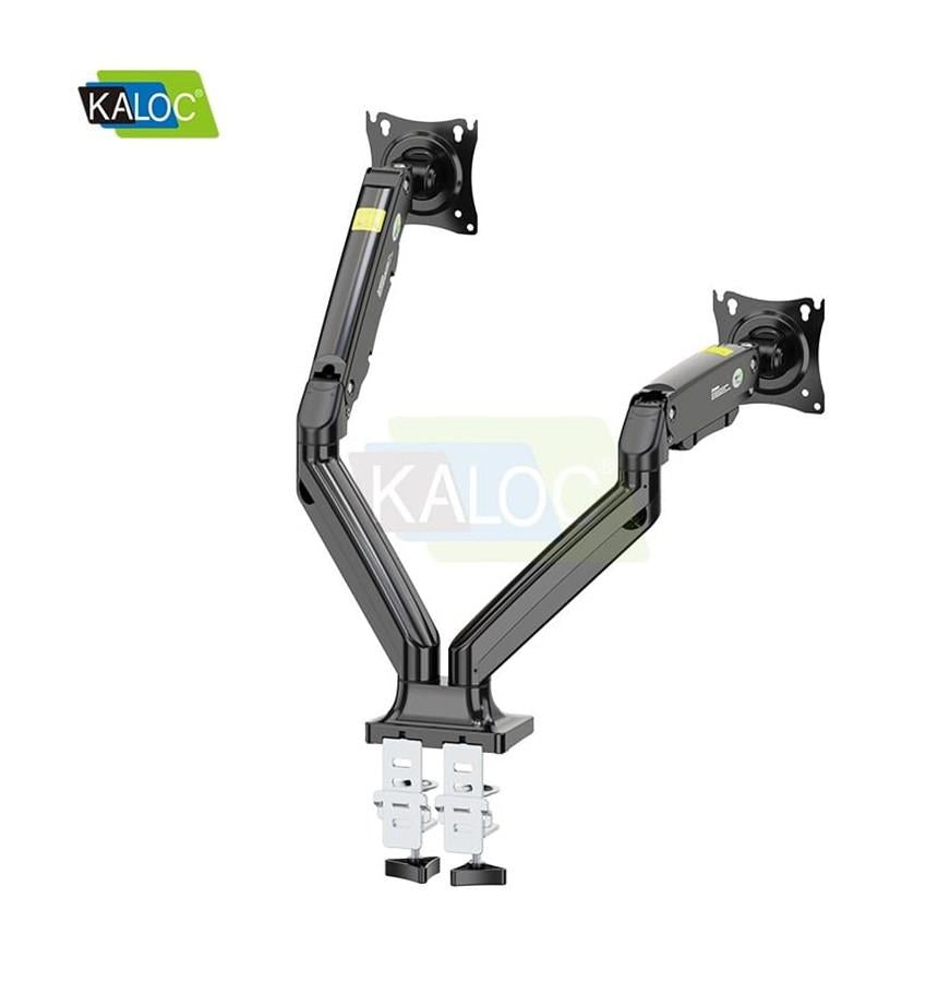 Kaloc DS110-2 Dual Monitor Desk Mount Arm - PakByte