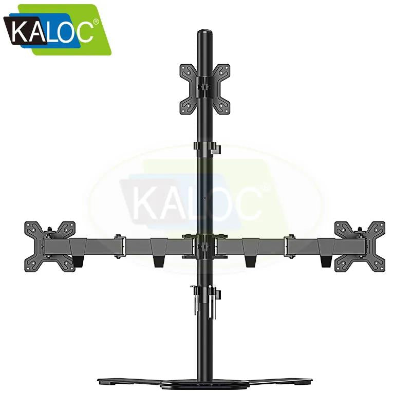 Kaloc DW230 Triple Desk Mount Monitor Arm - PakByte