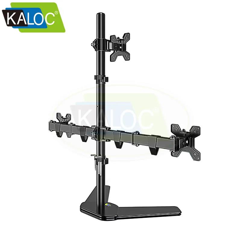 Kaloc DW230 Triple Desk Mount Monitor Arm - PakByte