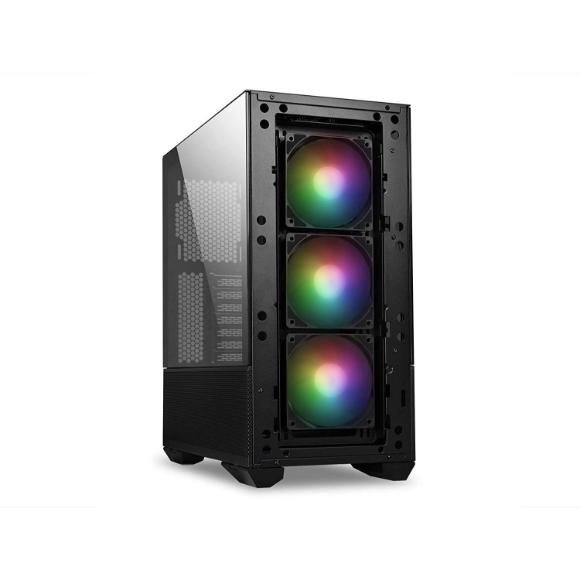 LIAN LI LANCOOL II MESH RGB Black LAN2MRX Tempered Glass ATX Case -Black Color - LANCOOL II MESH RGB - LAN2MRX - PakByte Computers