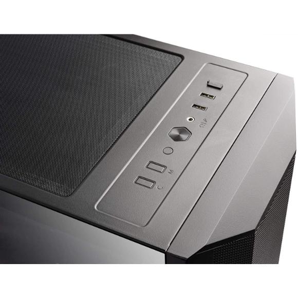 LIAN LI LANCOOL II MESH RGB Black LAN2MRX Tempered Glass ATX Case -Black Color - LANCOOL II MESH RGB - LAN2MRX - PakByte Computers