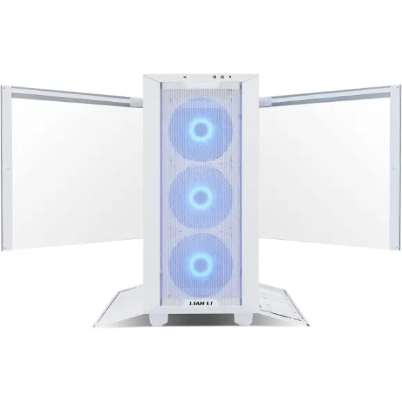 LIAN LI Lancool III RGB White Glass Gaming Case -4×140 PWM Fans (ARGB)-3R-W - PakByte Computers
