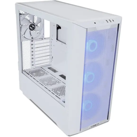 LIAN LI Lancool III RGB White Glass Gaming Case -4×140 PWM Fans (ARGB)-3R-W - PakByte Computers