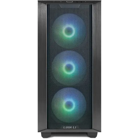 LIAN LI Lancool III RGB Black Aluminum/SECC/Tempered Glass Gaming Case -4×140 PWM Fans(ARGB) - PakByte Computers
