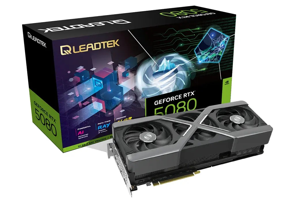 Leadtek GeForce RTX 5080 Hurricane 16GB GDDR7 Graphic Card