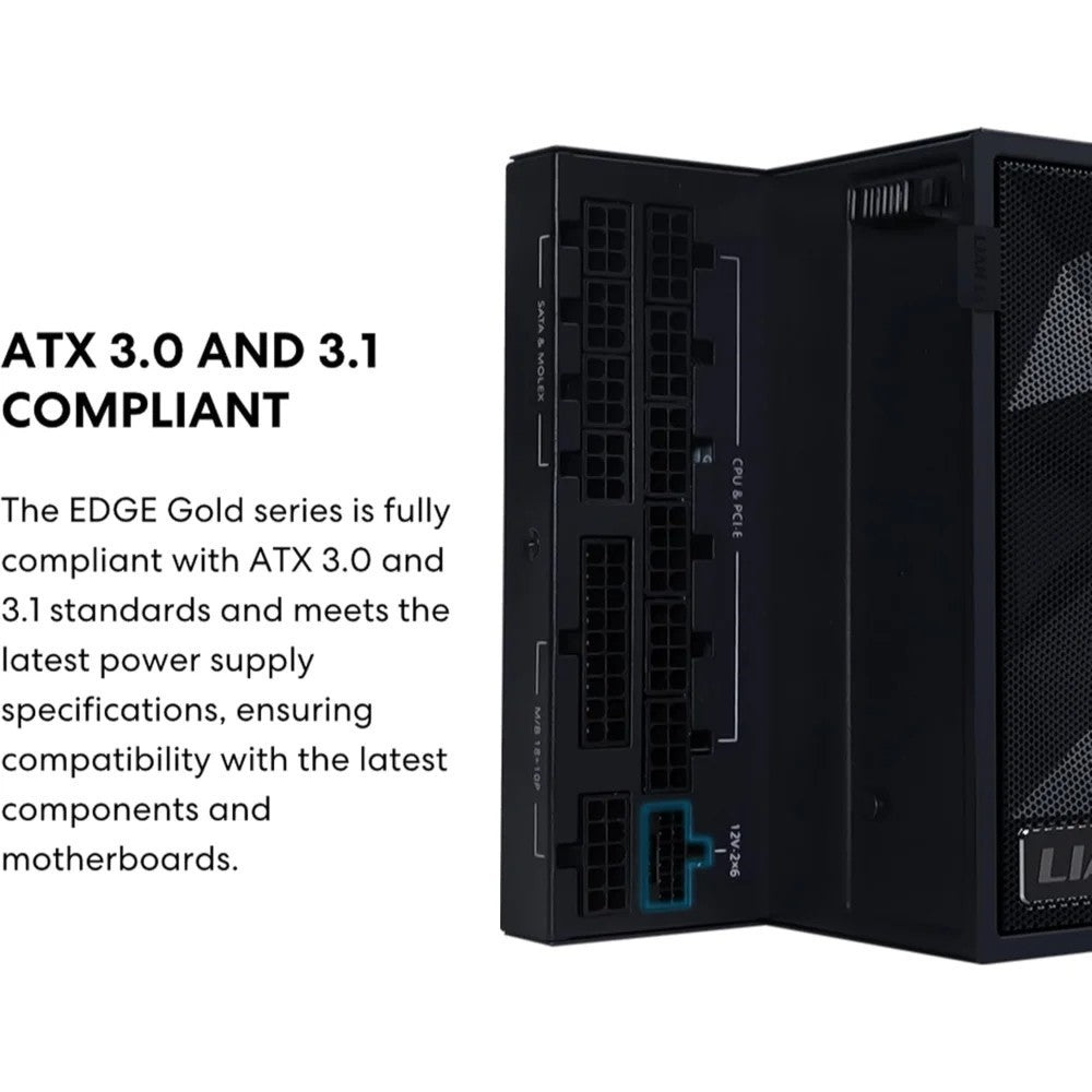 Lian Li Edge 750W Full Modular Power Supply - Black - PakByte Computers