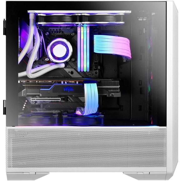 Lian Li LANCOOL II MESH RGB White LAN2MRW Tempered Glass ATX Case -White Color -LANCOOL II MESH RGB White - LAN2MRW - PakByte Computers