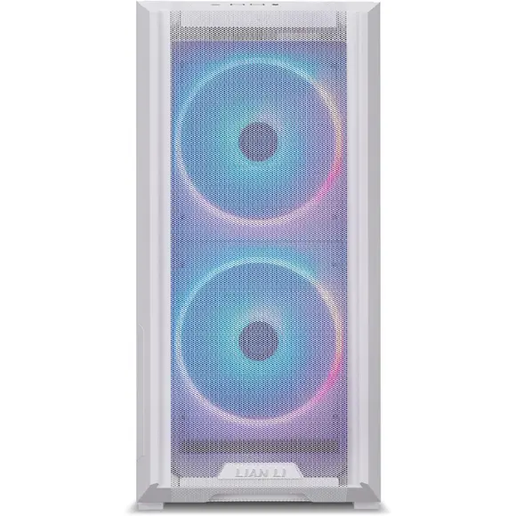 Lian Li Lancool 216 RGB Computer Case - White - PakByte Computers