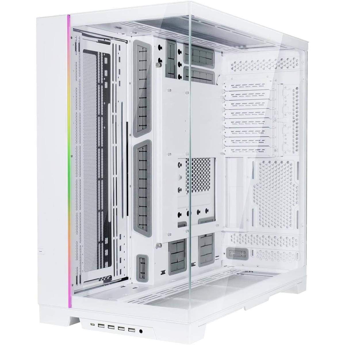 Lian Li O11 Dynamic EVO XL ATX Gaming Case - White - PakByte Computers