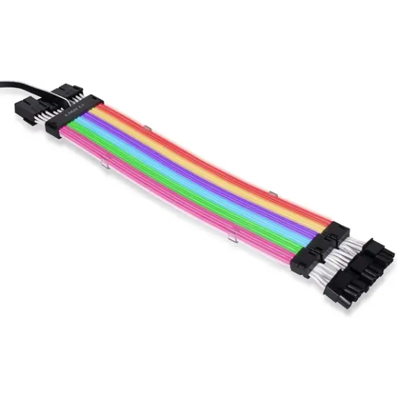 その他 LIAN LI Strimer Plus V2 Triple 8 PIN Lian Li Strimer Plus V2 Triple 8-pin ARGB GPU Extension Cable