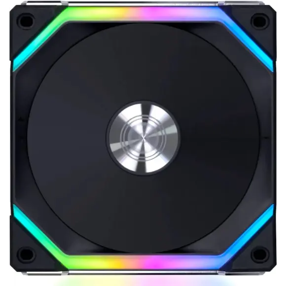 Lian Li UNI Fan SL120 V2 RGB Triple Pack with Controller - Black - PakByte Computers