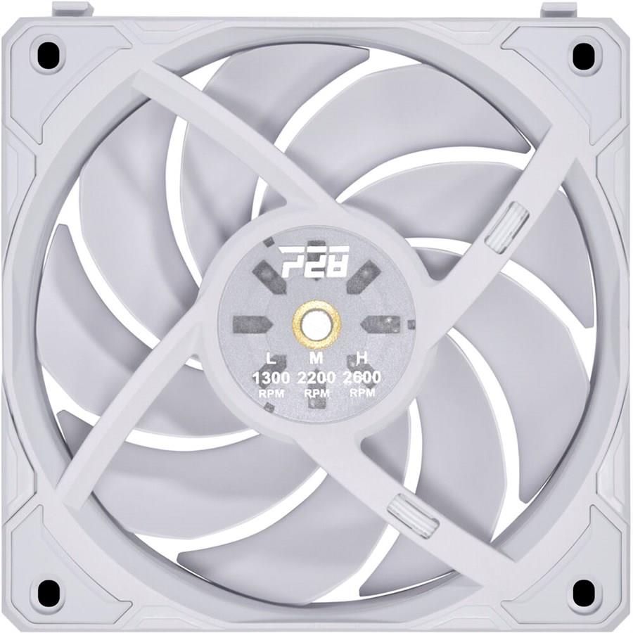 Lian Li Uni Fan P28 120mm PWM - Triple Pack - White - PakByte Computers