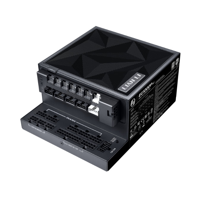 Lian Li EDGE Platinum V2 1000W ATX 3.1 PSU with EDGE Hub V2 – Black