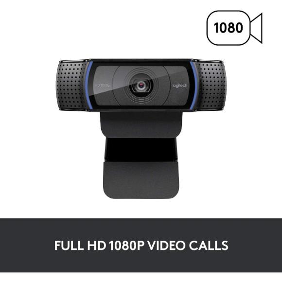 Logitech C920 Hd Pro Webcam Black - PakByte Computers