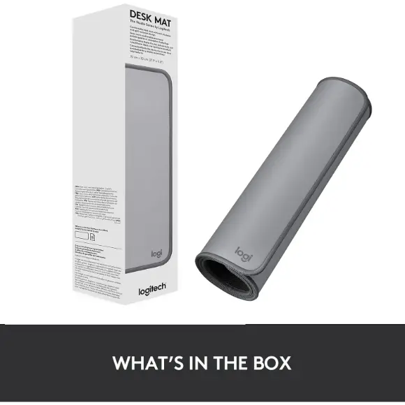 Logitech Studio Series Desk Mat - MID GREY - PakByte Computers