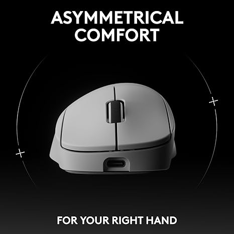 Logitech G PRO X Superlight 2 DEX Lightspeed Wireless Gaming Mouse - White - PakByte