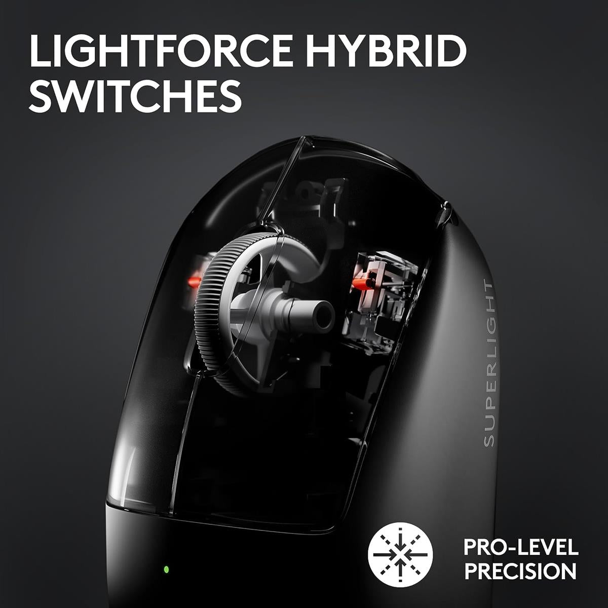 Logitech G PRO X Superlight 2 Wireless Gaming Mouse - Black - PakByte